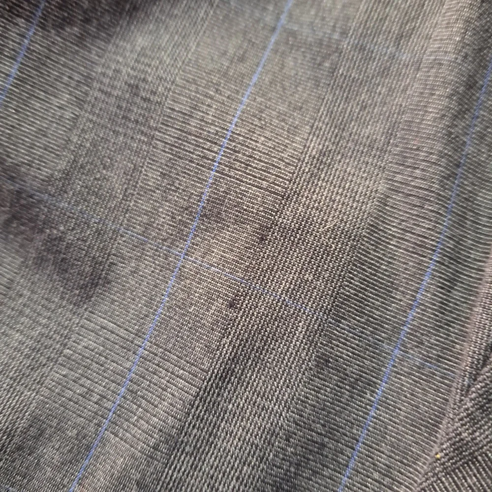 Banana Republic Dress Pants Men 40x36* Grey Plaid Classic Fit Cotton Trousers